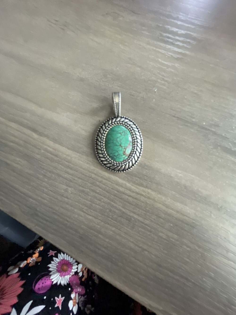 Carolyn Pollack Sterling Silver Turquoise Pendant